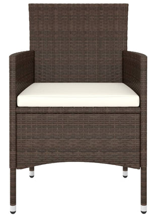 5-Delige Loungeset Poly Rattan