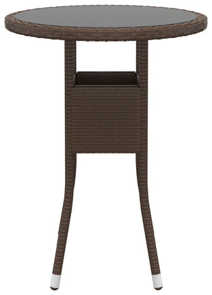 5-Delige Loungeset Poly Rattan