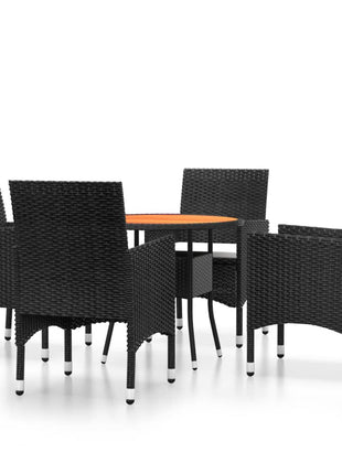 5-Delige Tuinset Poly Rattan