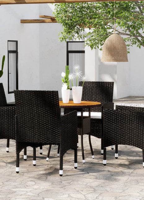 5-Delige Tuinset Poly Rattan