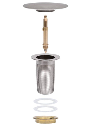 Afvoer Pop-Up Zonder Overloop 6,4X6,4X9,1 Cm Kleurig