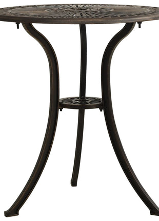 Tuintafel 62X62X65 Cm Gietaluminium Kleurig