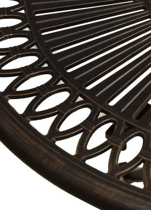 Tuintafel 62X62X65 Cm Gietaluminium Kleurig