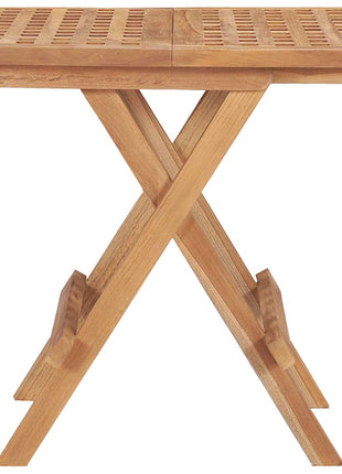 Tuintafel Inklapbaar 50X50X50 Cm Massief Teakhout