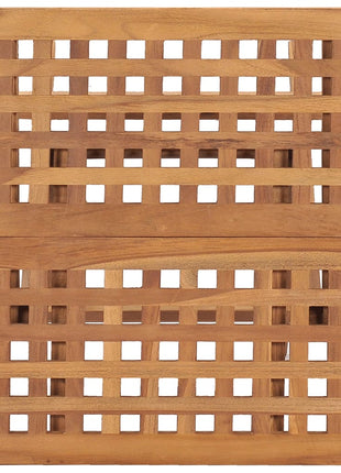 Tuintafel Inklapbaar 50X50X50 Cm Massief Teakhout