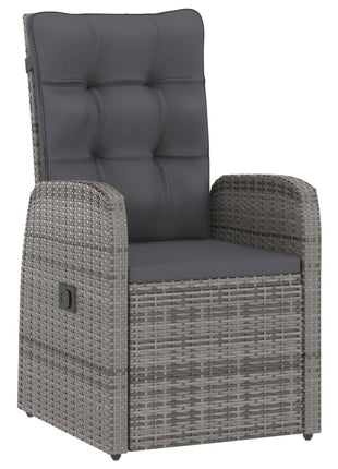 7-Delige Tuinset Met Kussens Poly Rattan