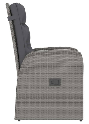 7-Delige Tuinset Met Kussens Poly Rattan