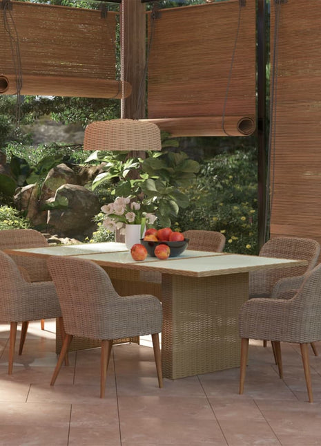 7-Delige Tuinset Poly Rattan