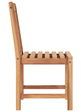7-Delige Tuinset 200X100 Cm Massief Teakhout