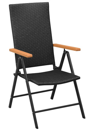 3-Delige Tuinset Zwart En Bruin