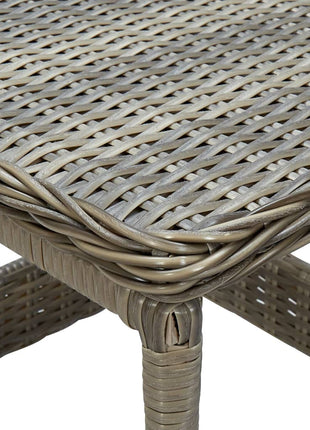 Loungeset Met Kussens Poly Rattan