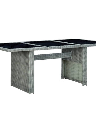 9-Delige Tuinset Met Kussens Poly Rattan