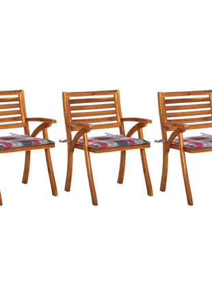 Tuinstoelen Met Kussens Massief Acaciahout