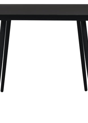 5-Delige Tuinset Pvc-Rattan Zwart