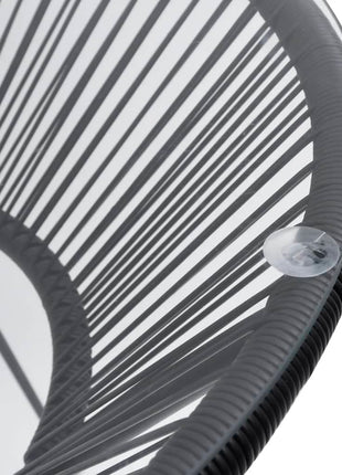 5-Delige Tuinset Pvc-Rattan Zwart