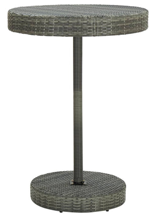5-Delige Tuinbarset Met Kussens Poly Rattan