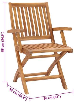 Tuinstoelen Met Kleurige Kussens Massief Teakhout Antraciet