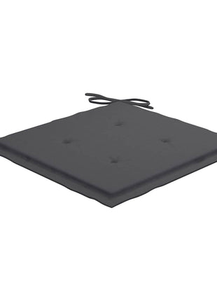 Tuinstoelen Met Kleurige Kussens Massief Teakhout Antraciet