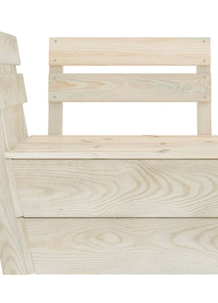 6-Delige Loungeset Pallet Geïmpregneerd Vurenhout
