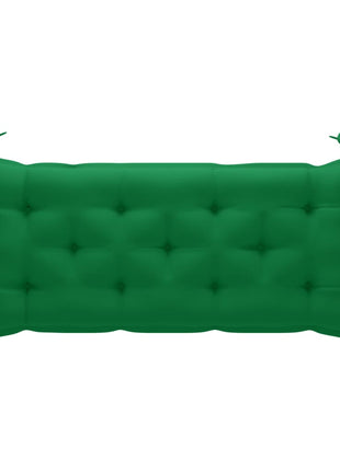 Tuinbank Met Kussen 120 Cm Bamboe Groen