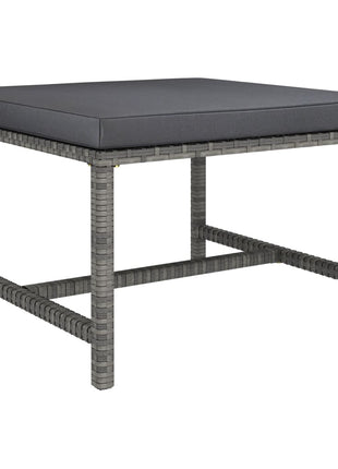 8-Delige Loungeset Met Kussens Poly Rattan