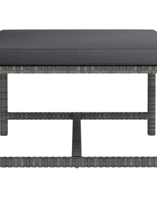 8-Delige Loungeset Met Kussens Poly Rattan