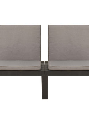 Loungeset Met Kussens Kunststof