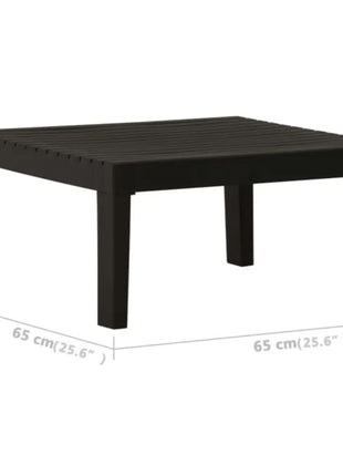 Loungeset Met Kussens Kunststof