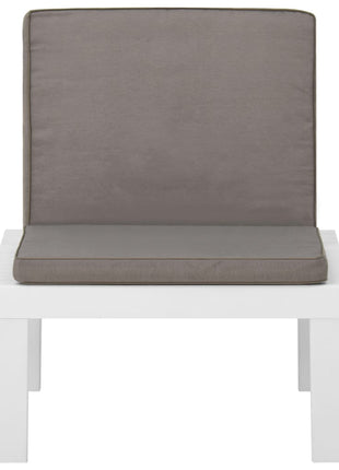 Loungeset Met Kussens Kunststof