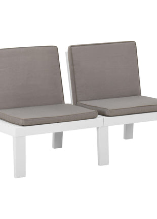 Loungeset Met Kussens Kunststof