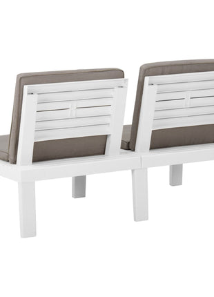 Loungeset Met Kussens Kunststof