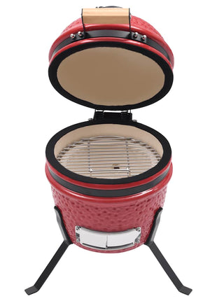 Kamado Barbecue 2-In-1 56 Cm Keramiek