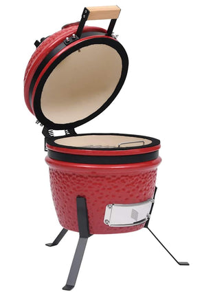 Kamado Barbecue 2-In-1 56 Cm Keramiek