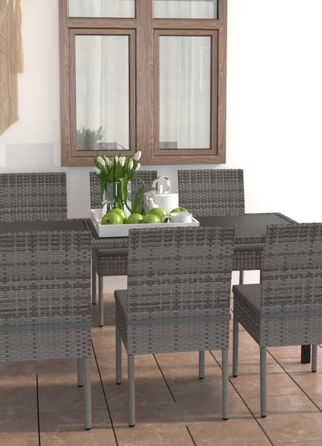9-Delige Tuinset Poly Rattan