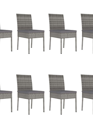 9-Delige Tuinset Poly Rattan