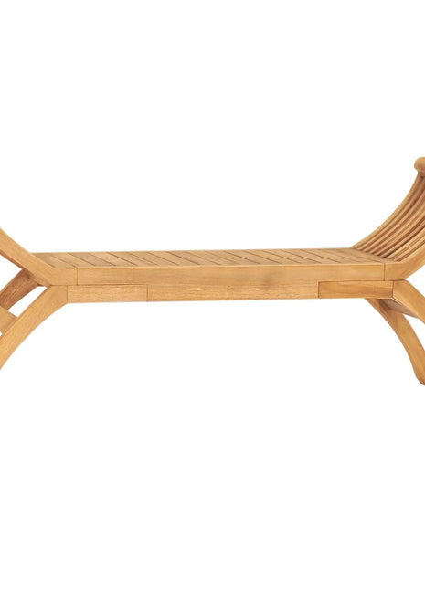 Tuinbank 126 Cm Massief Teakhout