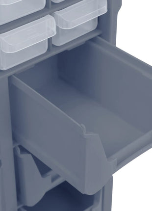 Organiser Met 39 Lades 38X16X47 Cm Grijs