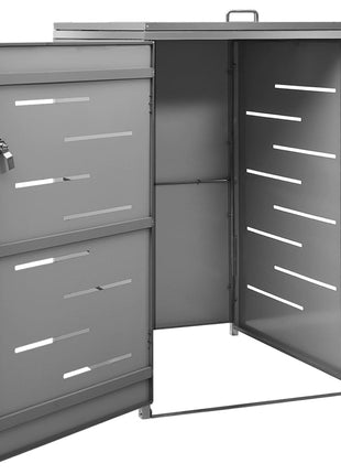 Containerberging Enkel 69X77,5X112,5 Cm Roestvrij Staal