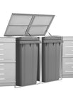 2 containers / Grijs