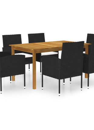 5-Delige Tuinset Zwart