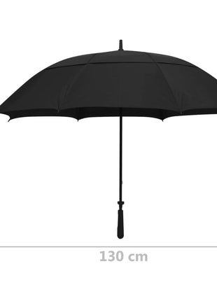 Paraplu 130 Cm Zwart
