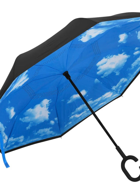 Paraplu C-Handgreep 108 Cm Zwart