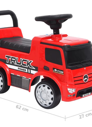 Loopauto Mercedes Benz Truck rood