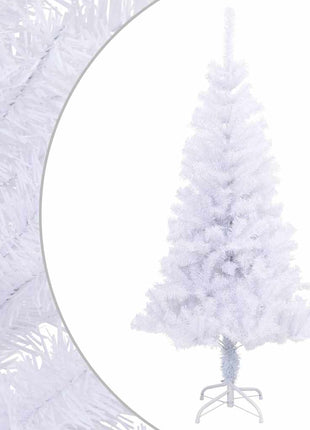 Kunstkerstboom Met Stalen Standaard 910 Takken 210 Cm Wit