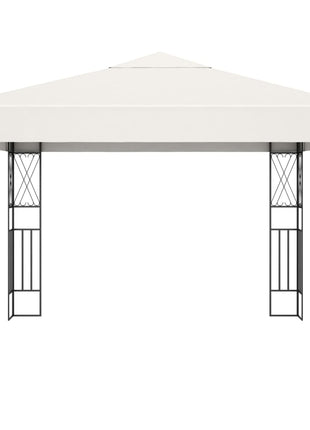Prieel Met Led-Lichtslinger Stof Kleurig