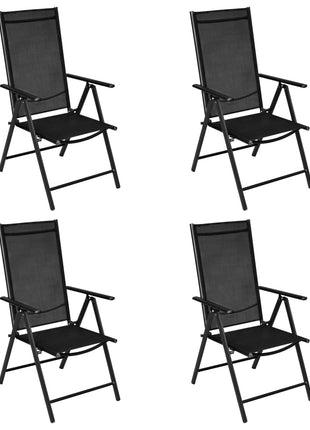 5-Delige Tuinset Aluminium En Textileen