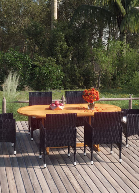 7-Delige Tuinset Poly Rattan