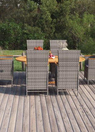 7-Delige Tuinset Poly Rattan