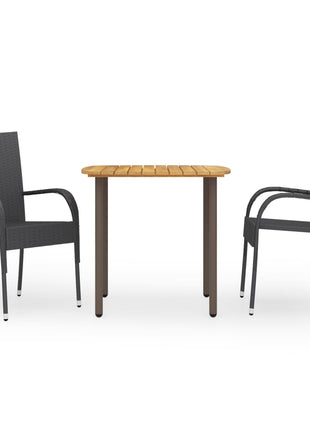 5-Delige Tuinset Poly Rattan