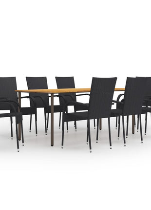 7-Delige Tuinset Poly Rattan
